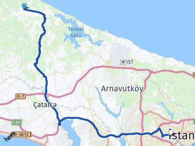 Karacaköy Gaziosmanpaşa Arası Kaç Km - Yol Tarifi