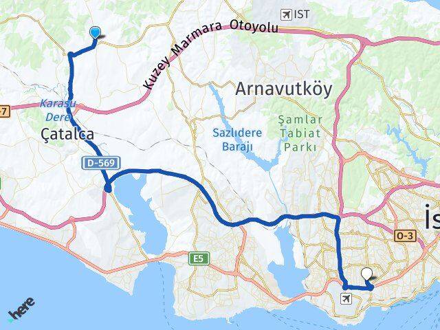 Kestanelik Bahçelievler Arası Kaç Km - Yol Tarifi