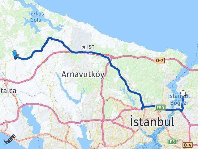 Kestanelik Beykoz Arası Kaç Km - Yol Tarifi