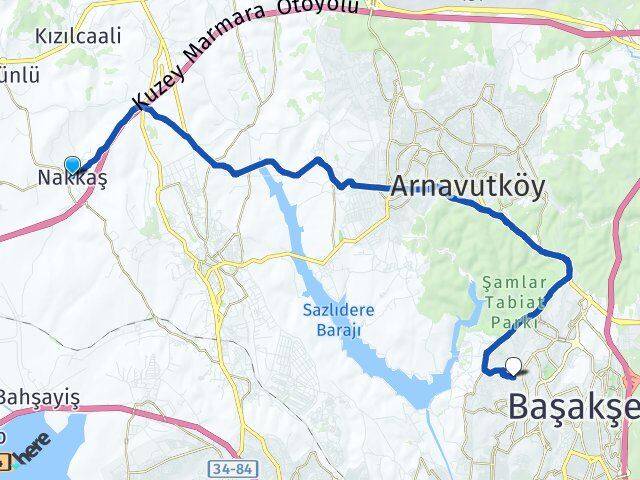 Nakkaş Kayabaşı Arası Kaç Km - Yol Tarifi