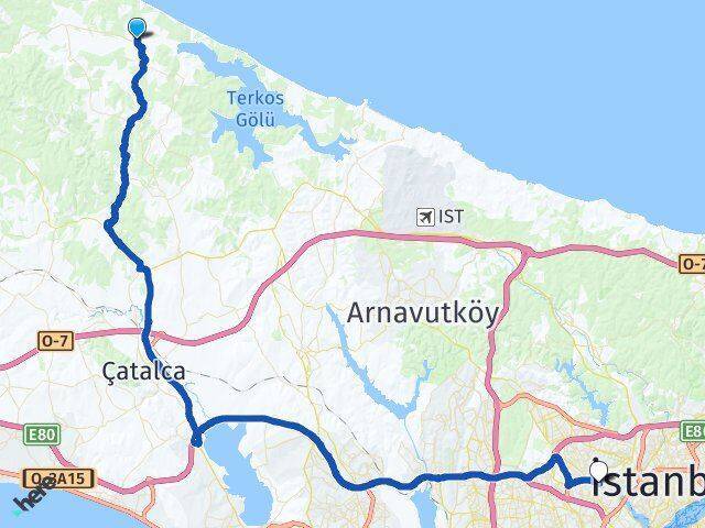 Ormanlı Gaziosmanpaşa Arası Kaç Km - Yol Tarifi