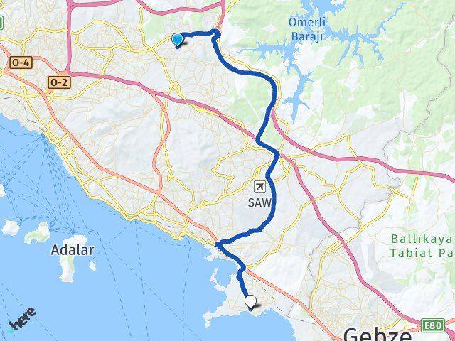 Aydınlar Tuzla Arası Kaç Km - Yol Tarifi