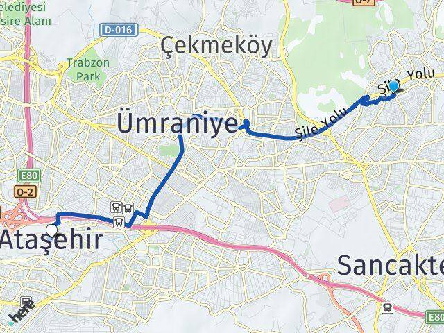 Cumhuriyet Ataşehir Arası Kaç Km - Yol Tarifi
