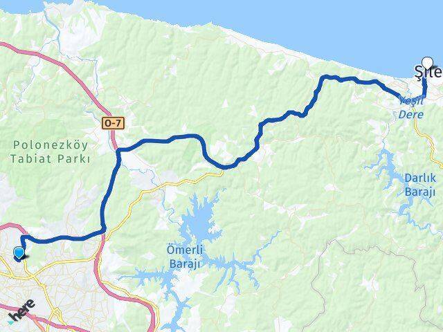 Hamidiye Şile Arası Kaç Km - Yol Tarifi