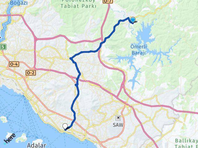 Koçullu Kartal Arası Kaç Km - Yol Tarifi