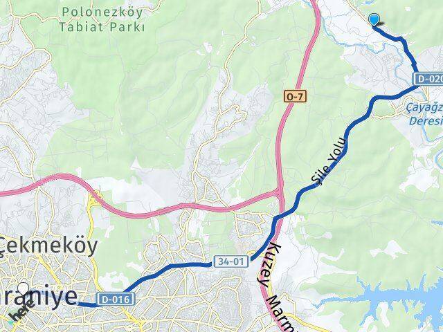 Sırapınar Ümraniye Arası Kaç Km - Yol Tarifi