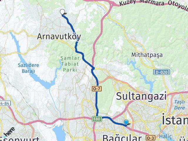 Birlik İmrahor Arası Kaç Km - Yol Tarifi