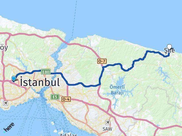 Turgut Reis Şile Arası Kaç Km - Yol Tarifi