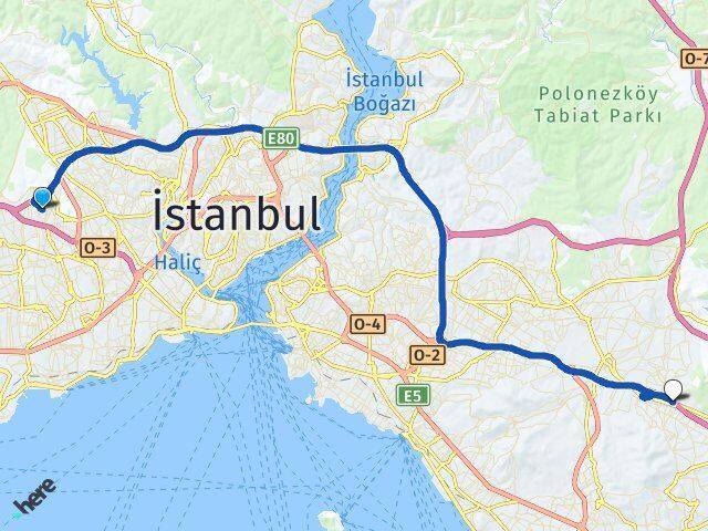 Turgut Reis Sultanbeyli Arası Kaç Km - Yol Tarifi
