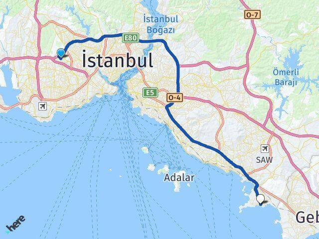 Turgut Reis Tuzla Arası Kaç Km - Yol Tarifi