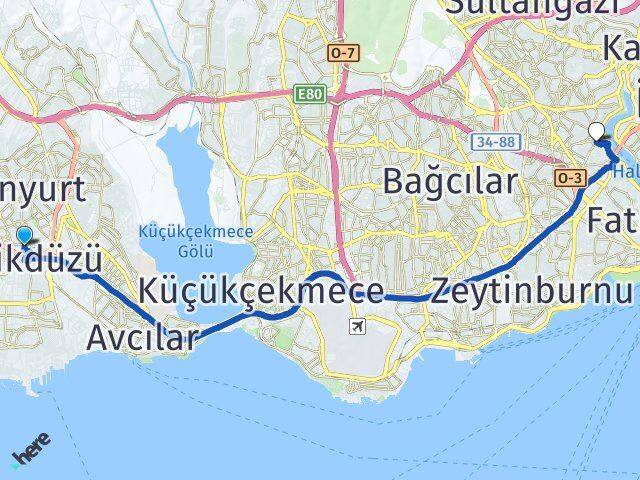Güzelyurt Eyüpsultan Arası Kaç Km - Yol Tarifi