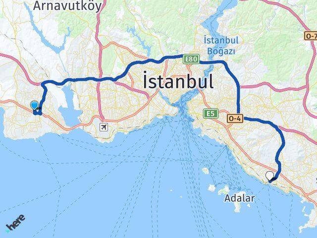 Güzelyurt Kartal Arası Kaç Km - Yol Tarifi