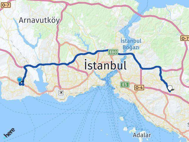 Güzelyurt Sancaktepe Arası Kaç Km - Yol Tarifi