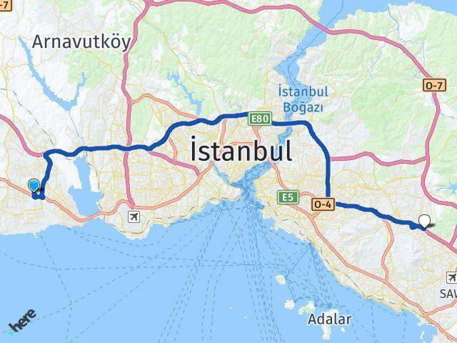 Güzelyurt Sultanbeyli Arası Kaç Km - Yol Tarifi