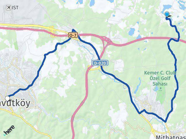 Çiftalan Arnavutköy Arası Kaç Km - Yol Tarifi