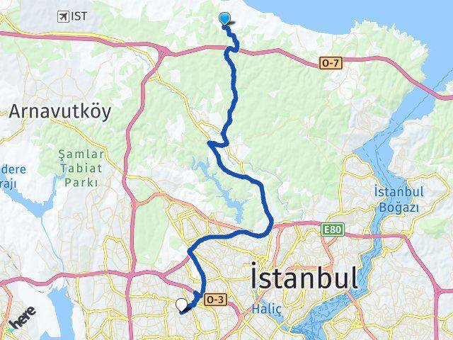 Çiftalan Bağcılar Arası Kaç Km - Yol Tarifi