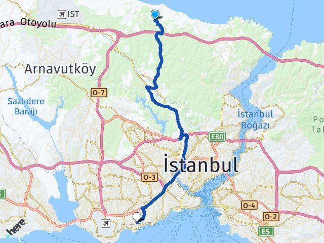 Çiftalan Bakırköy Arası Kaç Km - Yol Tarifi