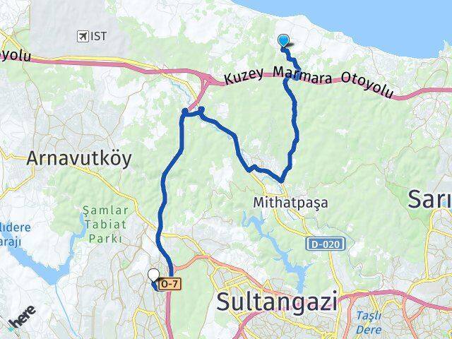 Çiftalan Başakşehir Arası Kaç Km - Yol Tarifi