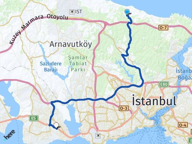 Çiftalan Gelişim Üniversitesi Arası Kaç Km - Yol Tarifi