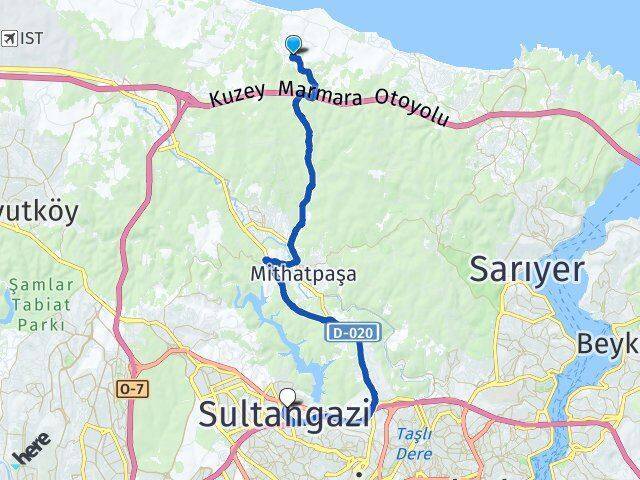Çiftalan Sultangazi Arası Kaç Km - Yol Tarifi