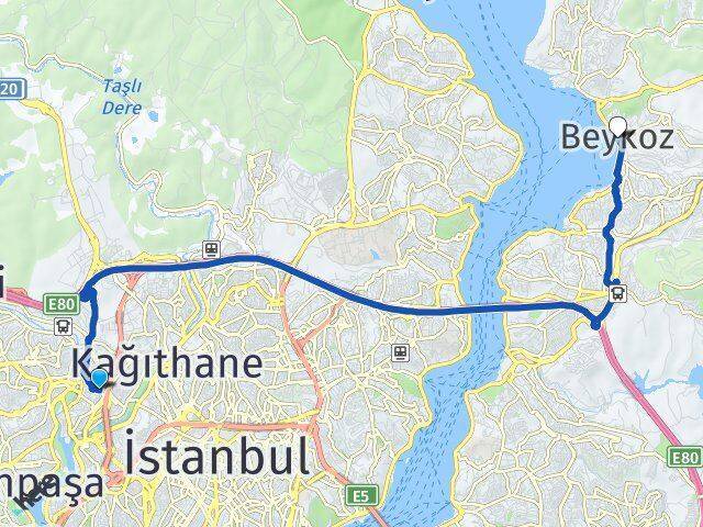 Güzeltepe Beykoz Arası Kaç Km - Yol Tarifi