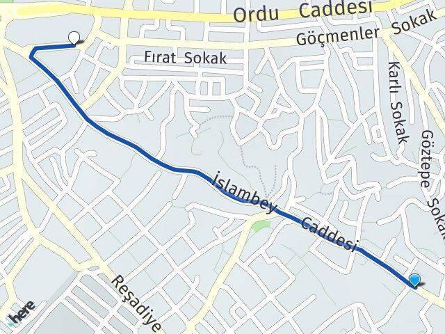 İslambey Gaziosmanpaşa Arası Kaç Km - Yol Tarifi