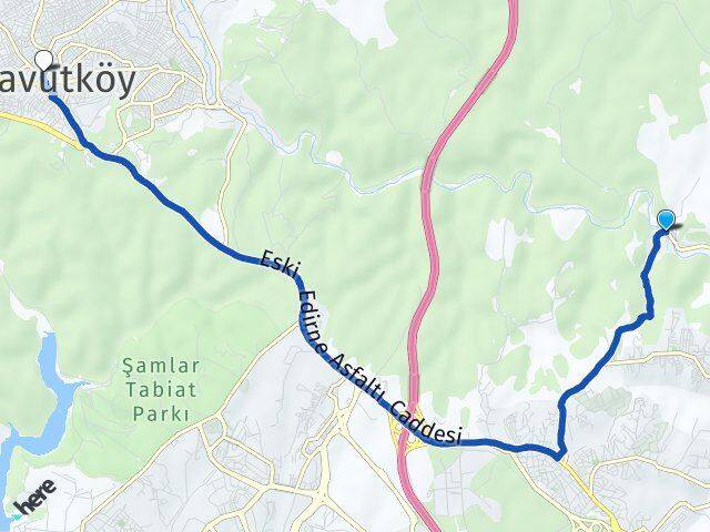 Pirinççi Arnavutköy Arası Kaç Km - Yol Tarifi