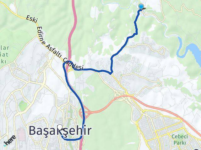Pirinççi Başakşehir Arası Kaç Km - Yol Tarifi
