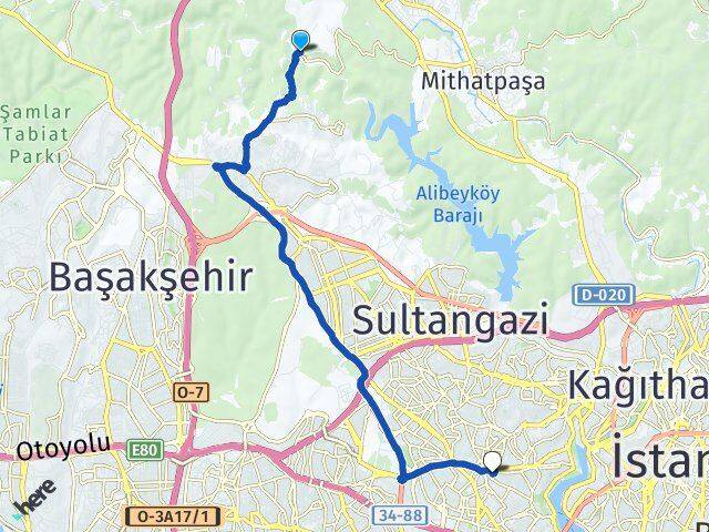 Pirinççi Gaziosmanpaşa Arası Kaç Km - Yol Tarifi