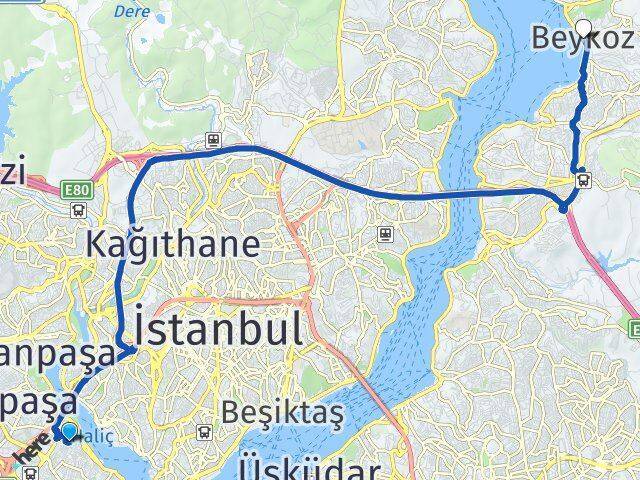 Ayvansaray Beykoz Arası Kaç Km - Yol Tarifi