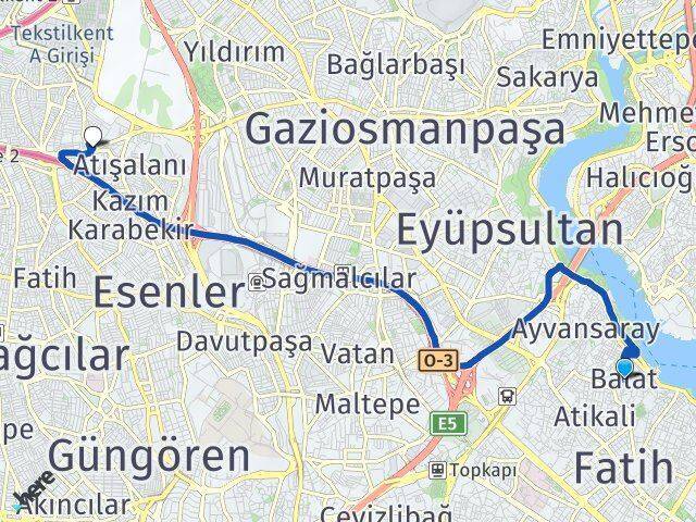 Balat Havaalanı Arası Kaç Km - Yol Tarifi