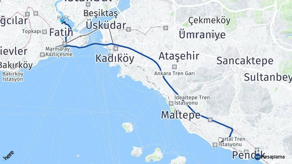 Balat Kartal Arası Kaç Km - Yol Tarifi