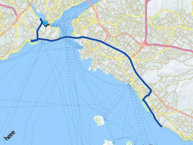Demirtaş Adalar Arası Kaç Km - Yol Tarifi
