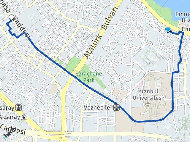 Demirtaş Fatih Arası Kaç Km - Yol Tarifi