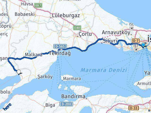Haliç Üniversitesi Kocaçeşme Arası Kaç Km - Yol Tarifi