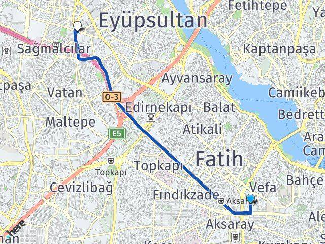 Kemalpaşa Bayrampaşa Arası Kaç Km - Yol Tarifi