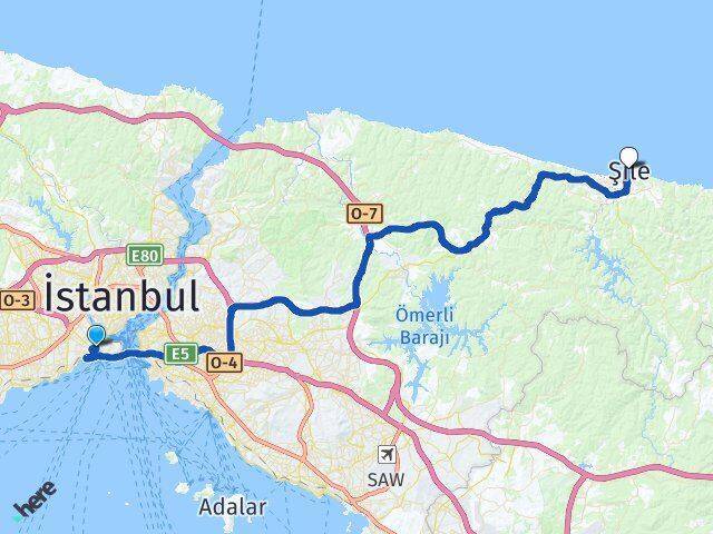 Kemalpaşa Şile Arası Kaç Km - Yol Tarifi