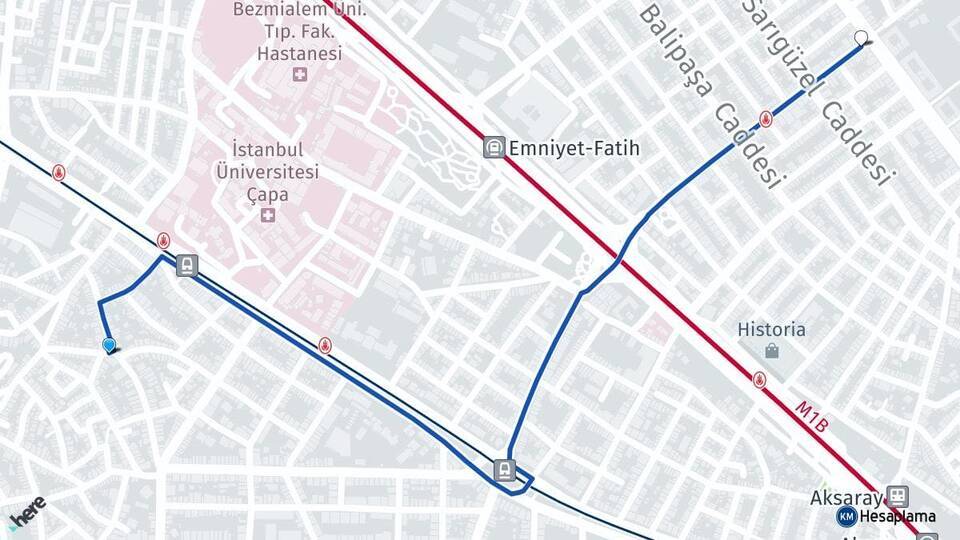 Şehremini Fatih Arası Kaç Km - Yol Tarifi