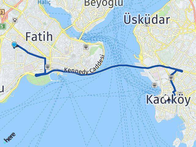 Şehremini Kadıköy Arası Kaç Km - Yol Tarifi