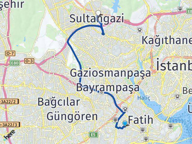 Şehremini Sultangazi Arası Kaç Km - Yol Tarifi