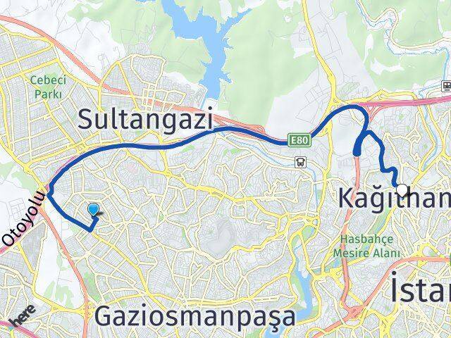 Barbaros Hayrettin Paşa Kağıthane Arası Kaç Km - Yol Tarifi