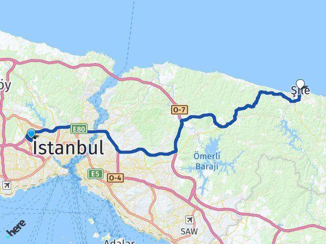 Barbaros Hayrettin Paşa Şile Arası Kaç Km - Yol Tarifi
