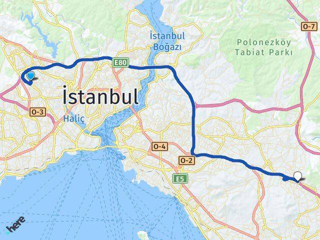 Barbaros Hayrettin Paşa Sultanbeyli Arası Kaç Km - Yol Tarifi
