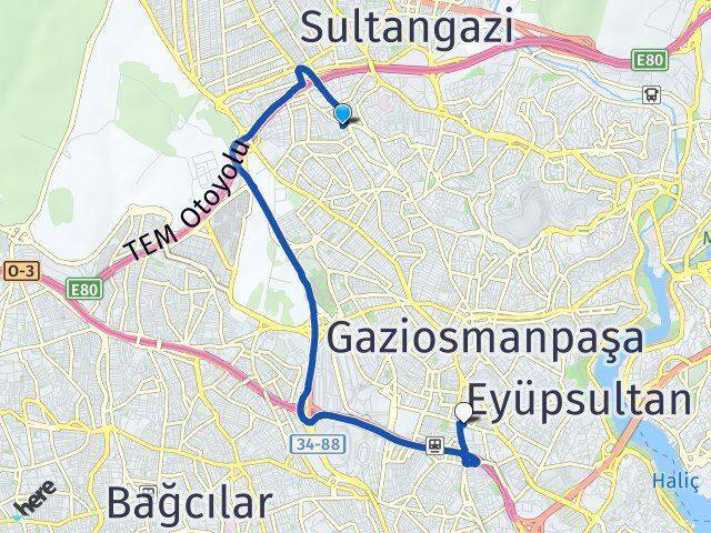 Karadeniz Bayrampaşa Arası Kaç Km - Yol Tarifi