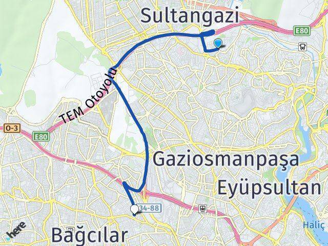 Mevlana Esenler Arası Kaç Km - Yol Tarifi