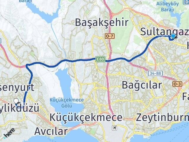 Mevlana Güzelyurt Arası Kaç Km - Yol Tarifi