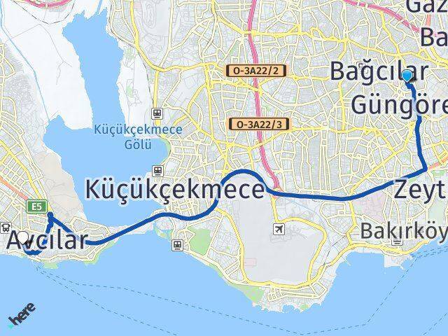 Gençosman Ambarlı Arası Kaç Km - Yol Tarifi