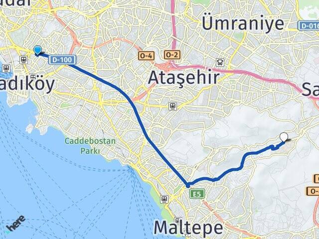 Acıbadem Maltepe Üniversitesi Arası Kaç Km - Yol Tarifi