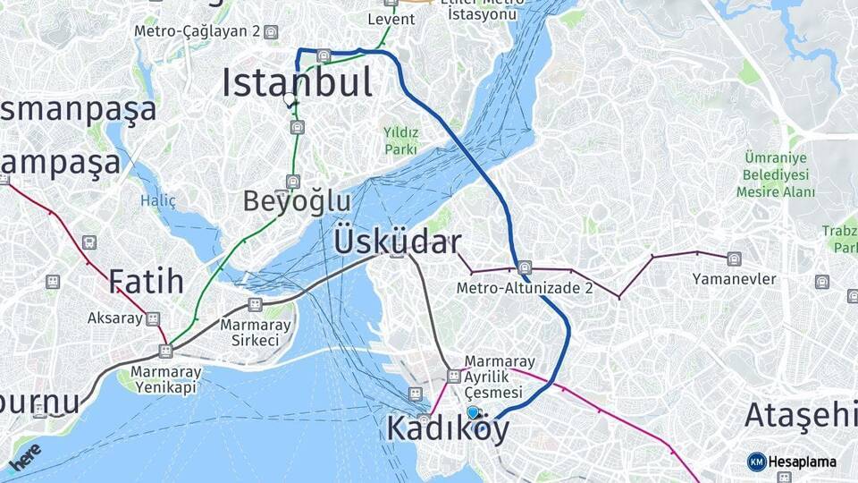 Söğütlüçeşme Bomonti Arası Kaç Km - Yol Tarifi