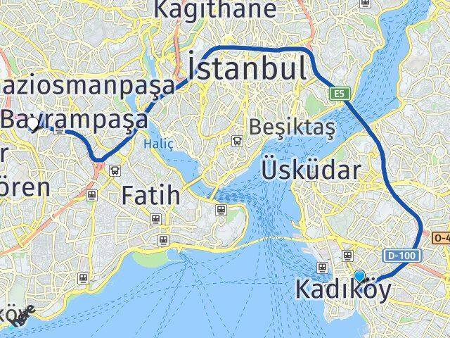 Söğütlüçeşme Esenler Otogarı Arası Kaç Km - Yol Tarifi